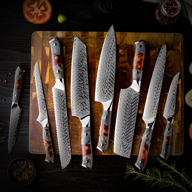 Premium Damascus Knife Sets for Every Kitchen
