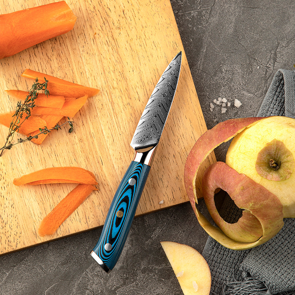 Paring Knife | Damascus Small Kitchen Knife
