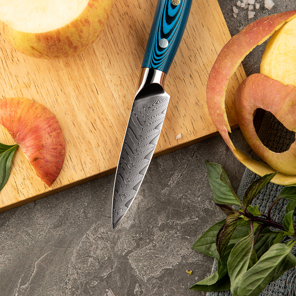 Paring Knife | Damascus Small Kitchen Knife