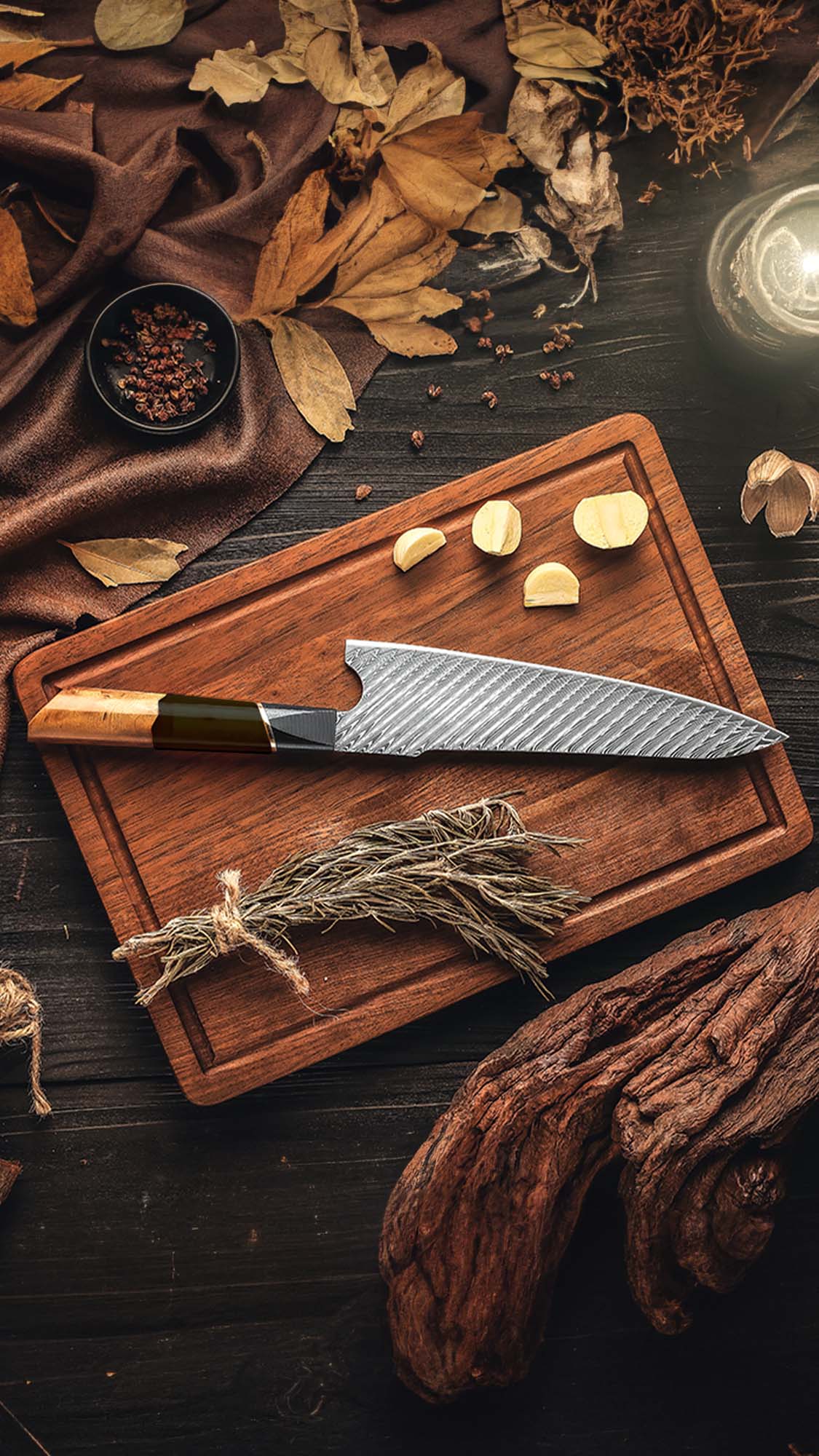 Unique Knife on Cutting Cardboard