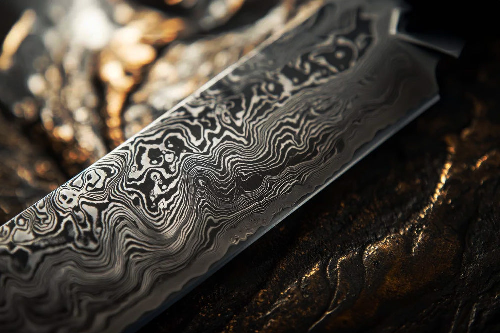 67 layers of Damascus Steel Blade
