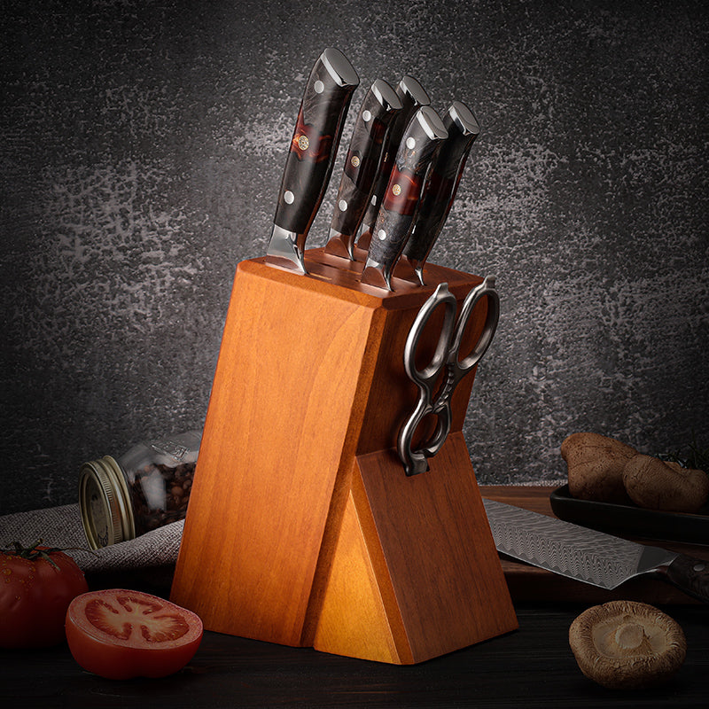 Fyn 8" Damascus Slicing Knife – Precision Cuts with Style
