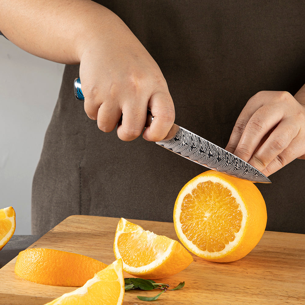 Paring Knife | Damascus Small Kitchen Knife